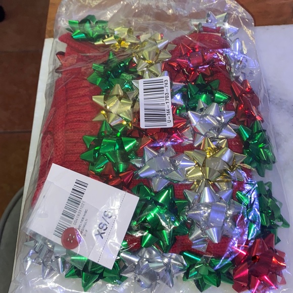 Dog Sweater with bows - Picture 4 of 4